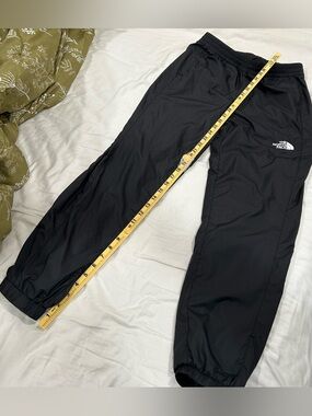 The North Face Black Wind Pants with Elastic Cuffs